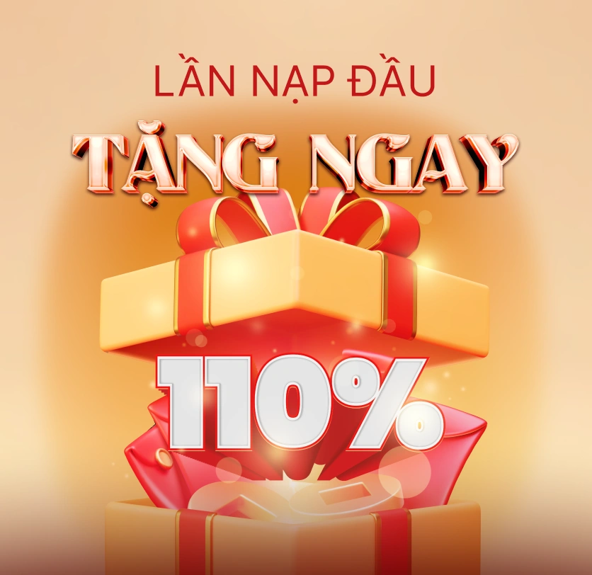 Khuyến mãi 110% giá trị nạp